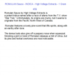 ROMULAN Sauce - INDICA - High Voltage Extracts - 1 Gram - 45$