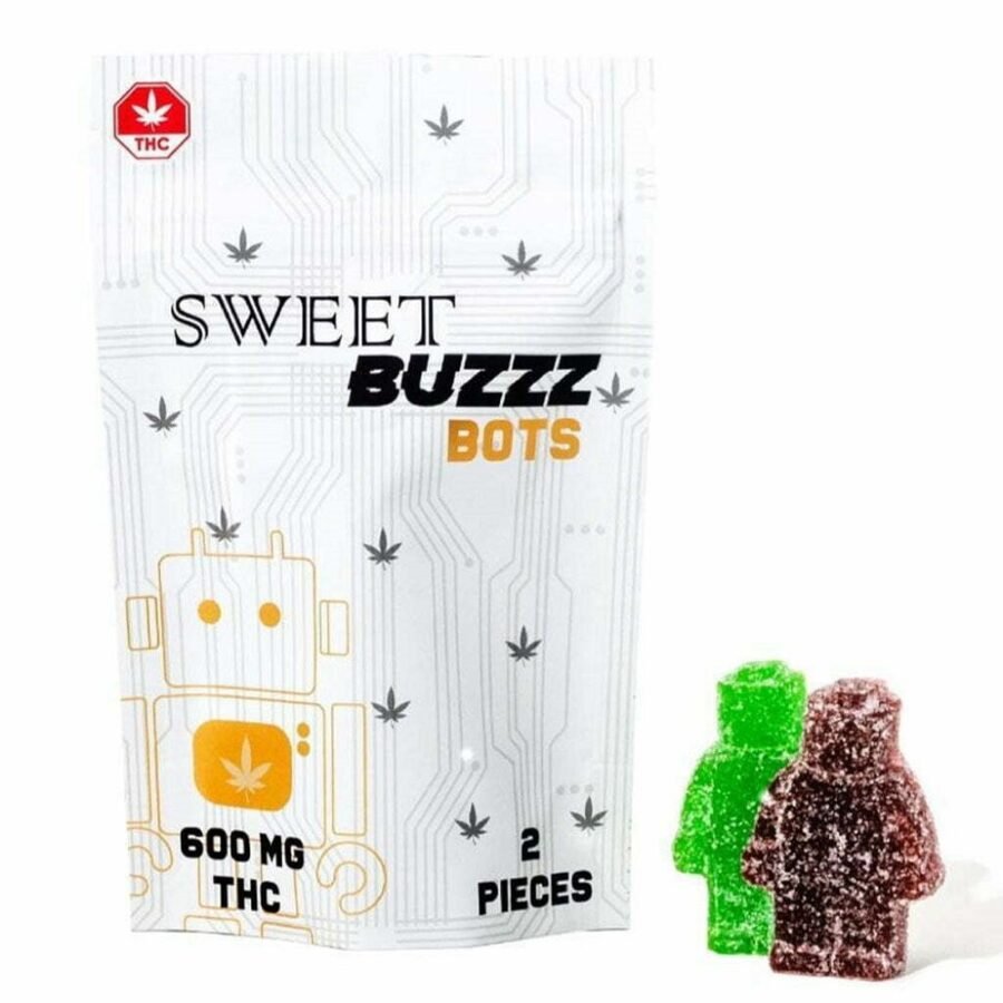 "Premium" SWEET BUZZZ Gummy - 600mg THC / 2 pieces ( very strong )